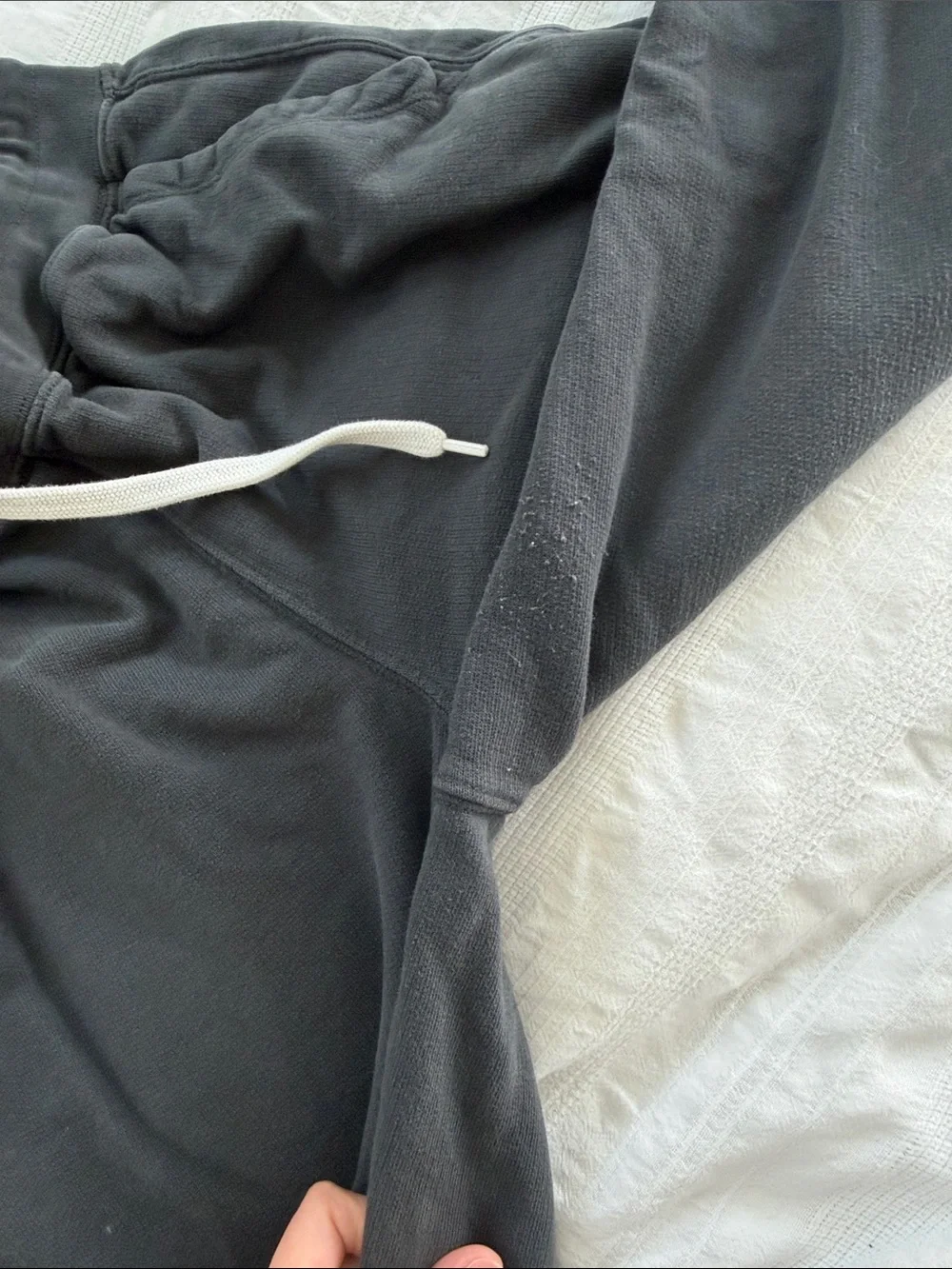 Buck Mason Black Drawstring Knit Joggers